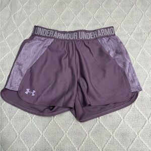 Under Armour Women's Athletic Shorts in Purple